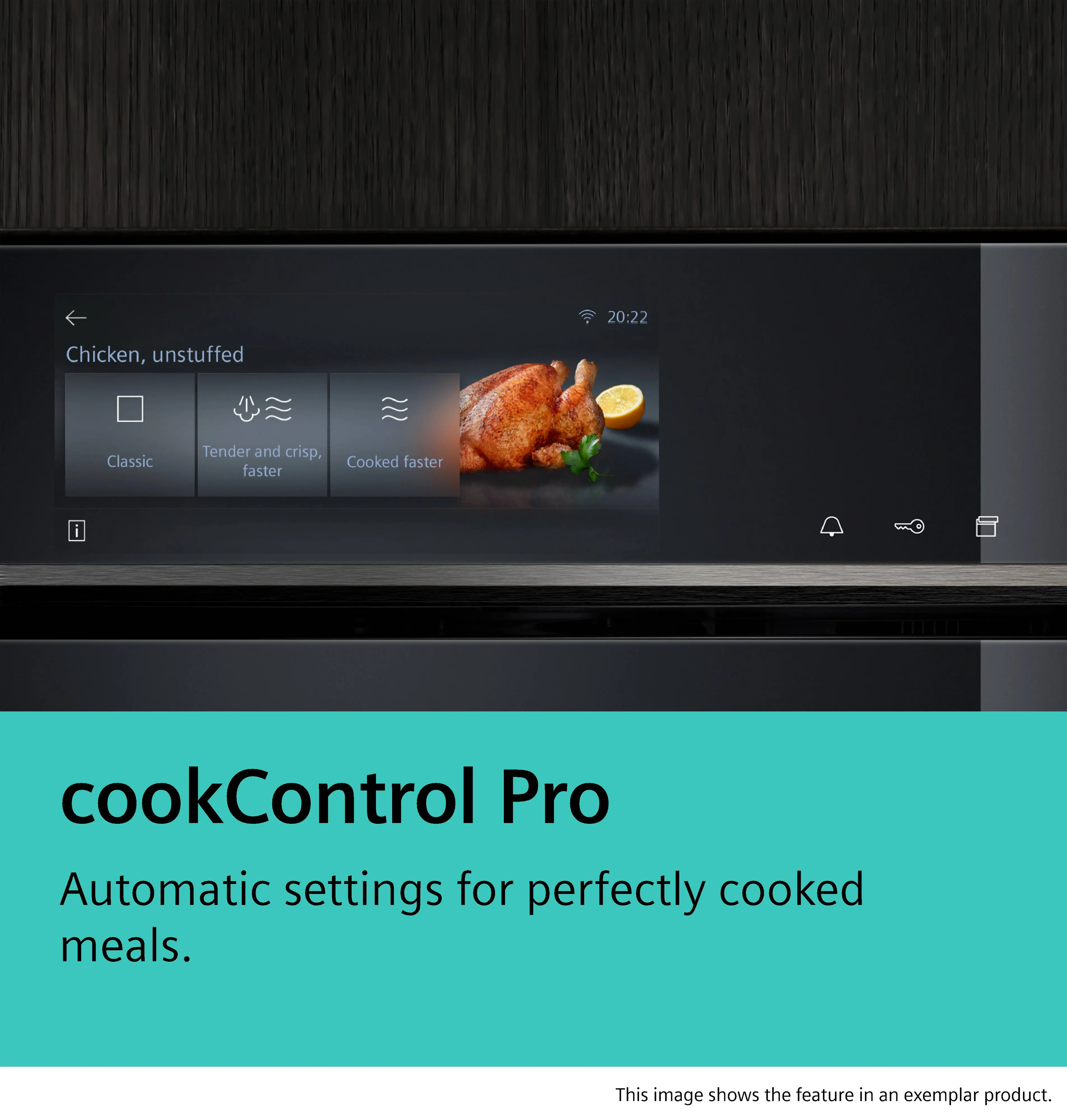 Siemens iQ700 CM736G1B1 Built-In Compact Oven with Microwave 60 x 45cm – Black - Image 6