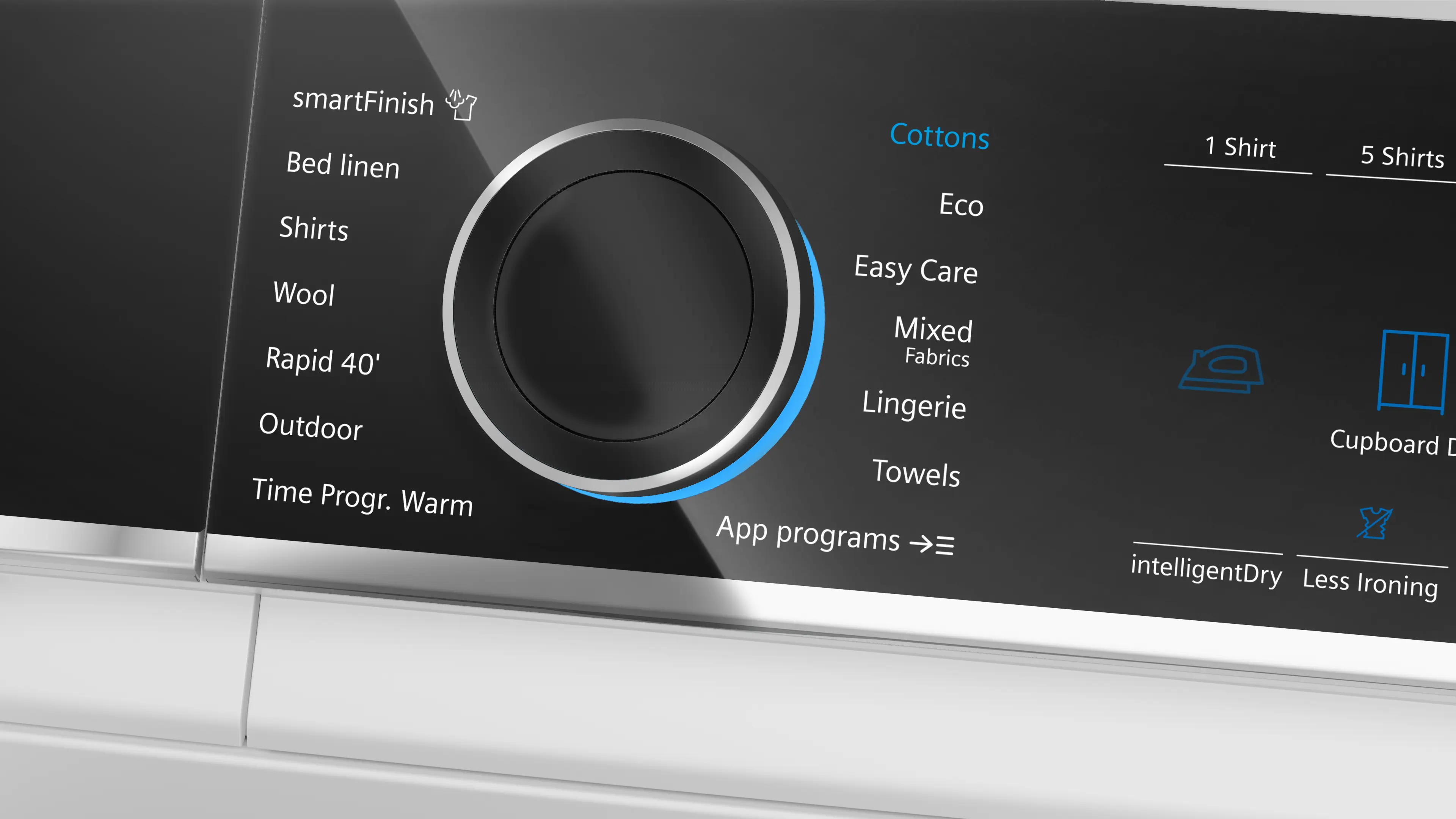 Siemens iQ700 WR47B2C9GB 9kg Heat Pump Tumble Dryer – White - Image 4