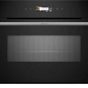 NEFF N70 C24MR21N0B Built-In Compact Oven with Microwave 60 x 45cm – Stainless Steel