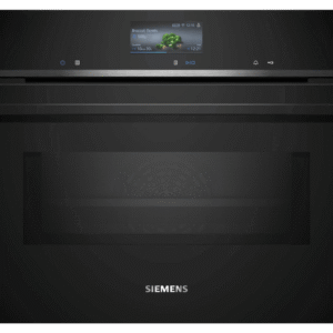 Siemens iQ700 CM736G1B1 Built-In Compact Oven with Microwave 60 x 45cm – Black